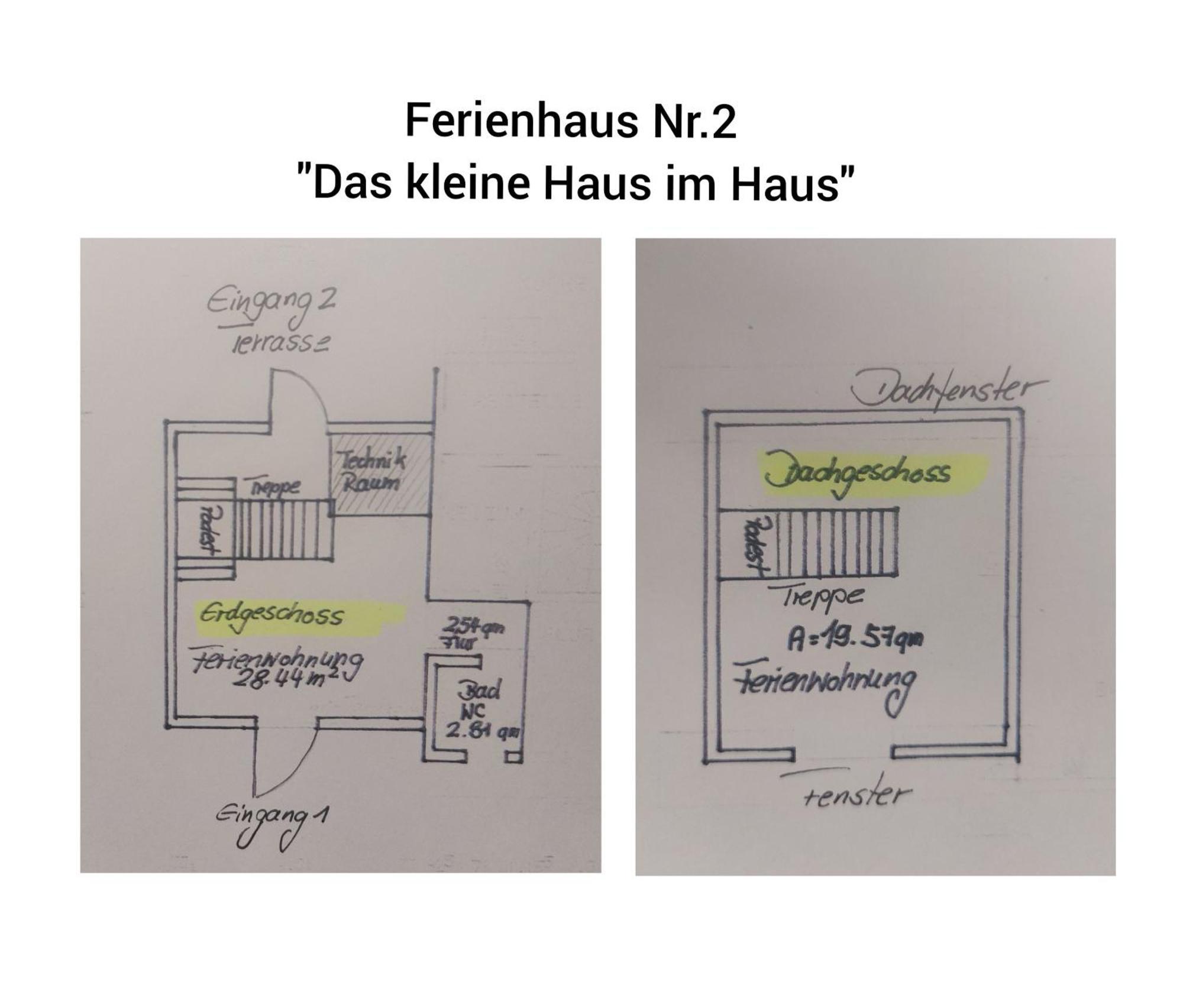 Ferienhaus Nr 2 - Das Kleine Haus Im Haus Heiligenstadt in Oberfranken Luaran gambar